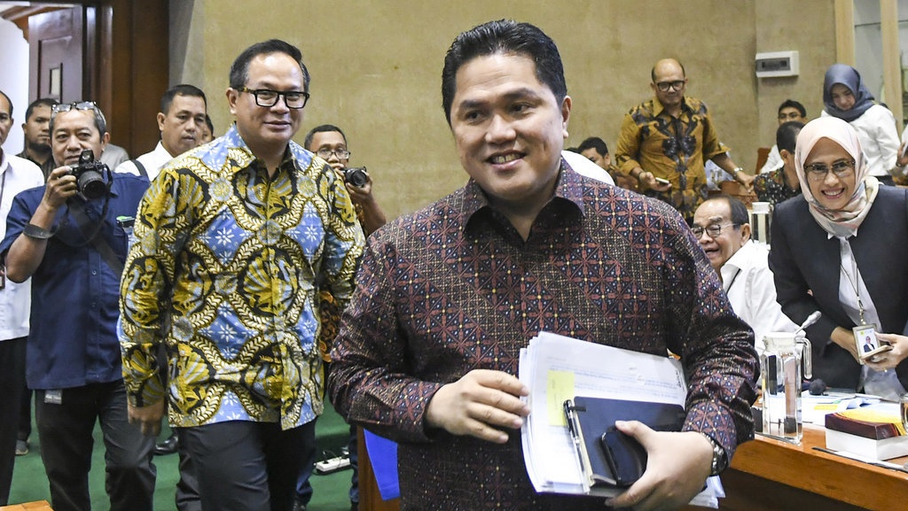 Erick Thohir: Mendingan Enggak Ada Telkom, Tapi Telkomsel Jadi BUMN Erick Thohir: Mendingan Enggak Ada Telkom, Tapi Telkomsel Jadi BUMN