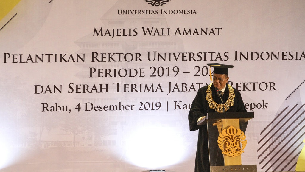 Rektor UI Tak Cukup Mundur dari Komisaris, tapi Buktikan Independen Rektor UI Tak Cukup Mundur dari Komisaris, tapi Buktikan Independen