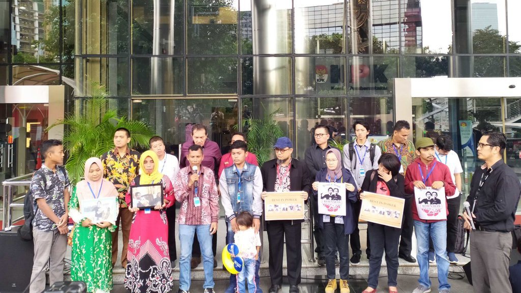 Keluarga Dua Korban Tewas Demo Kendari Datangi LPSK