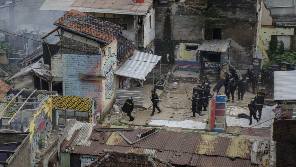 Polri Masih Selidiki Penganiayaan Aparat Saat Penggusuran Tamansari