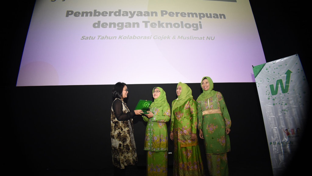 Satu Tahun Kolaborasi Gojek & Muslimat NU Satu Tahun Kolaborasi Gojek & Muslimat NU