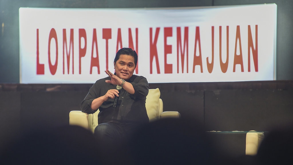 Erick Thohir Tunjuk Wamafma di Freeport Tanpa Libatkan Suku Amungme