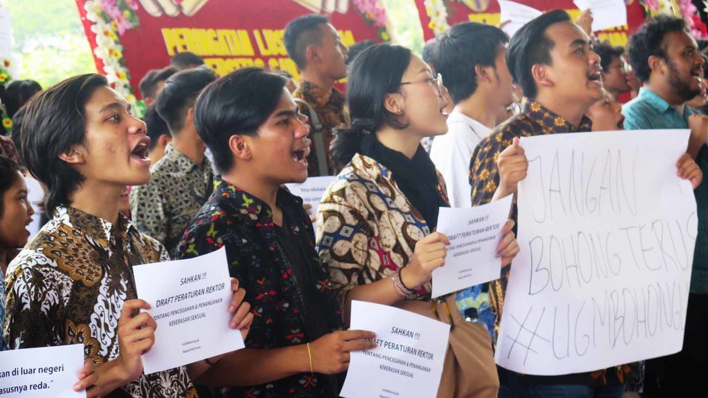 Draf Regulasi Kekerasan Seksual UGM Dipreteli dan Memihak Pelaku Draf Regulasi Kekerasan Seksual UGM Dipreteli dan Memihak Pelaku
