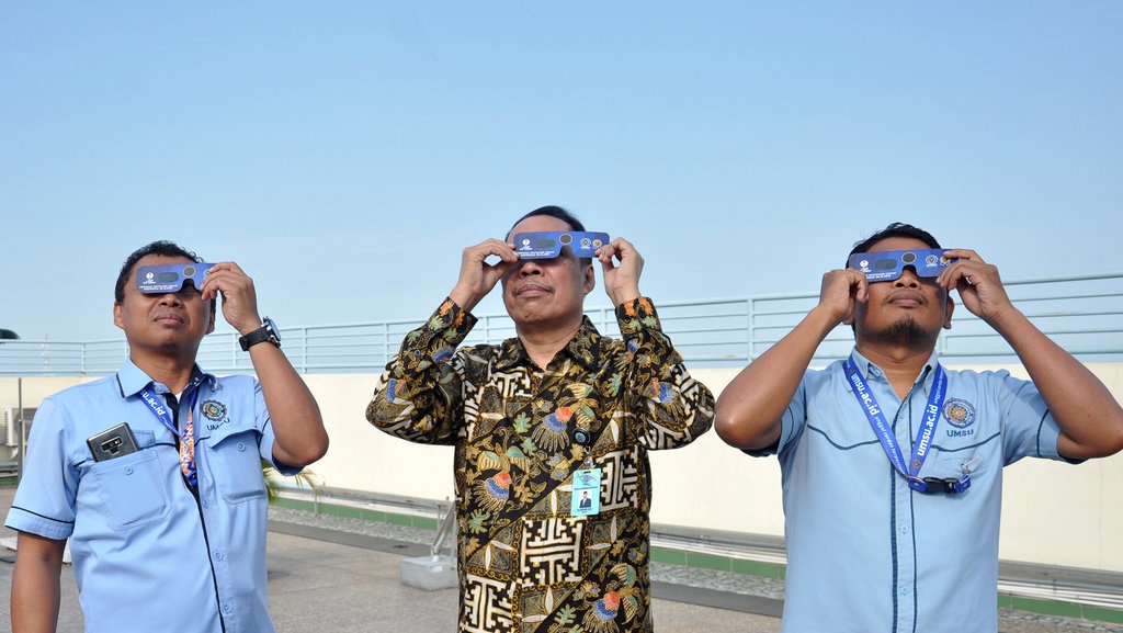 Cuaca Saat Gerhana Matahari Cincin Hari Ini Diprakirakan Berawan