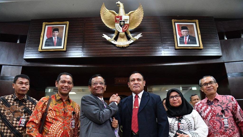 Pak Mahfud, OTT Bupati Sidoarjo Itu Masih Pakai UU KPK yang Lama