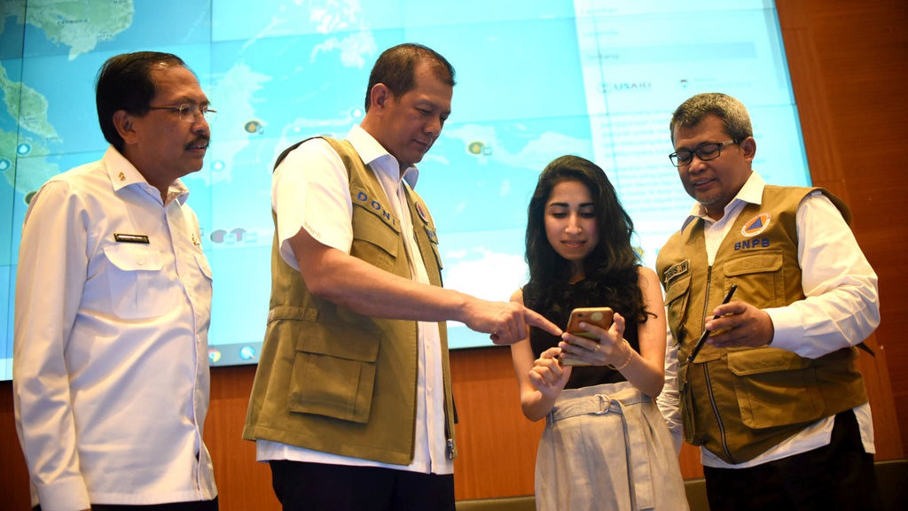 Peluncuran Aplikasi Petabencana.id