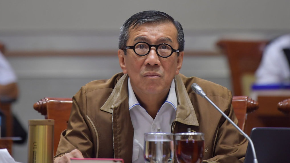 Yasonna Jelaskan Pemerintah Belum Ajukan Revisi UU ITE ke DPR Yasonna Jelaskan Pemerintah Belum Ajukan Revisi UU ITE ke DPR