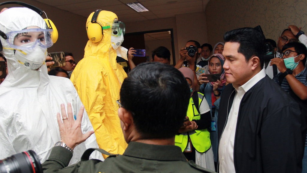 Erick Thohir Sebut Angkasa Pura & KAI Harus Siap Rugi Akibat Corona Erick Thohir Sebut Angkasa Pura & KAI Harus Siap Rugi Akibat Corona