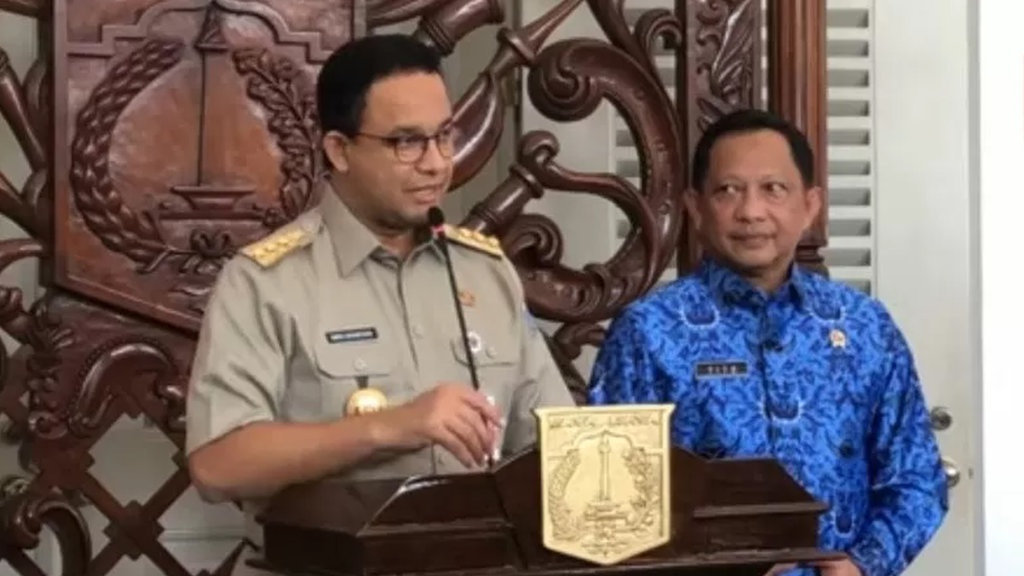 Ke Balai Kota, Tito Tegaskan ke Anies Lockdown Kewenangan Pusat Ke Balai Kota, Tito Tegaskan ke Anies Lockdown Kewenangan Pusat