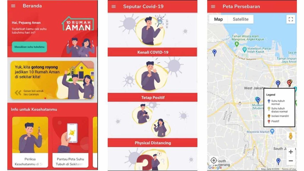 Cara Menggunakan 10 Rumah Aman, Aplikasi Pemutus Penyebaran Corona Cara Menggunakan 10 Rumah Aman, Aplikasi Pemutus Penyebaran Corona