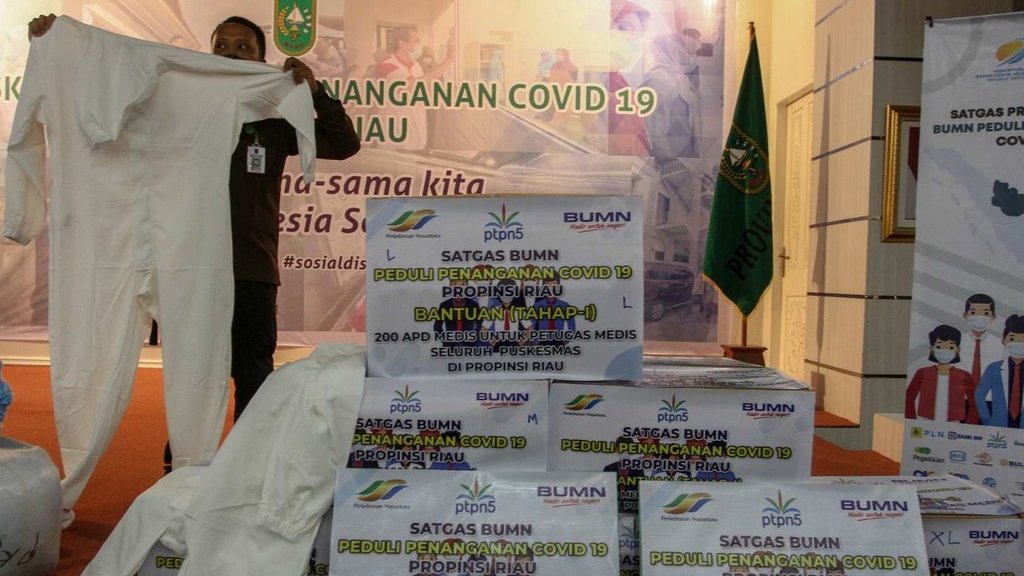 Larangan Ekspor Dicabut, Sejumlah Negara Antre Beli Masker & APD RI Larangan Ekspor Dicabut, Sejumlah Negara Antre Beli Masker & APD RI