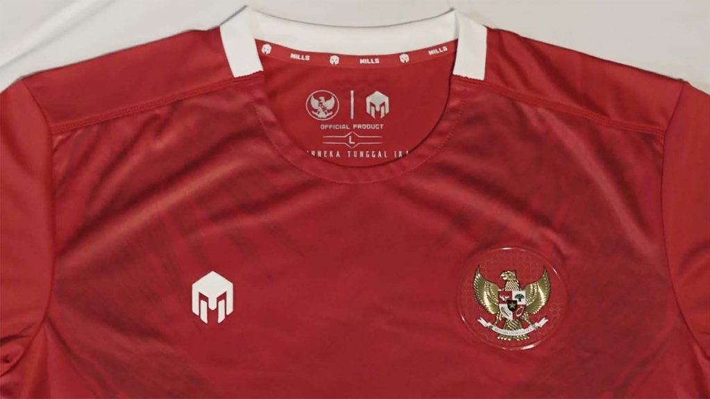 Mills Resmi Perkenalkan Jersey Kandang Timnas Indonesia Mills Resmi Perkenalkan Jersey Kandang Timnas Indonesia