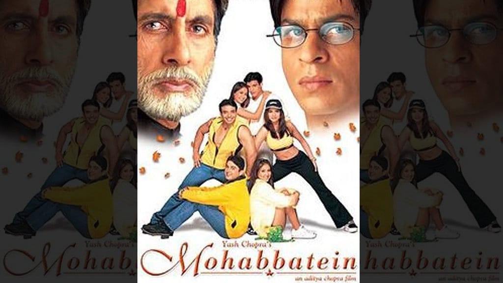 Sinopsis Mohabbatein Film Shahrukh Khan di ANTV Pukul 14.15 WIB