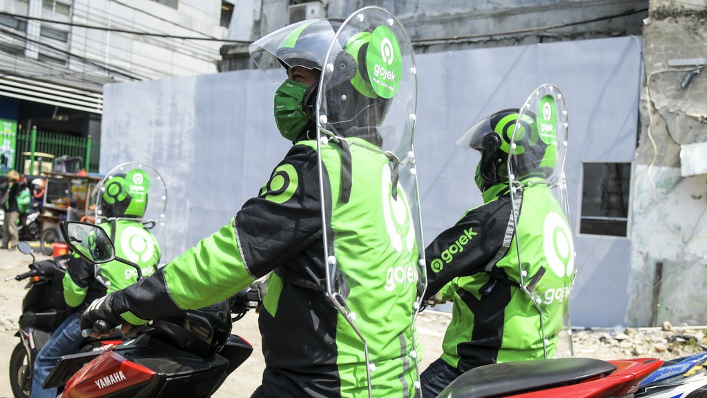Sopir Ojek Online Terancam Tak Diberi Order jika Nekat Berkerumun