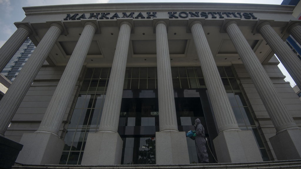 MK Tolak Gugatan RCTI & iNews soal Larangan Streaming di Medsos MK Tolak Gugatan RCTI & iNews soal Larangan Streaming di Medsos