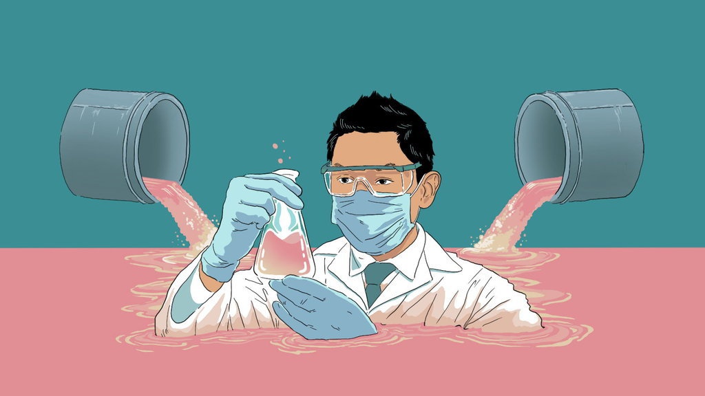 Bau Busuk Limbah Pabrik Pencemar Bengawan Solo Bau Busuk Limbah Pabrik Pencemar Bengawan Solo