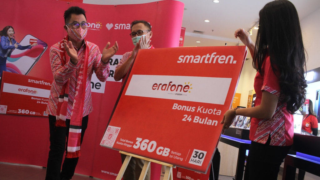 Peluncuran Kartu Perdana Smartfren Erafone