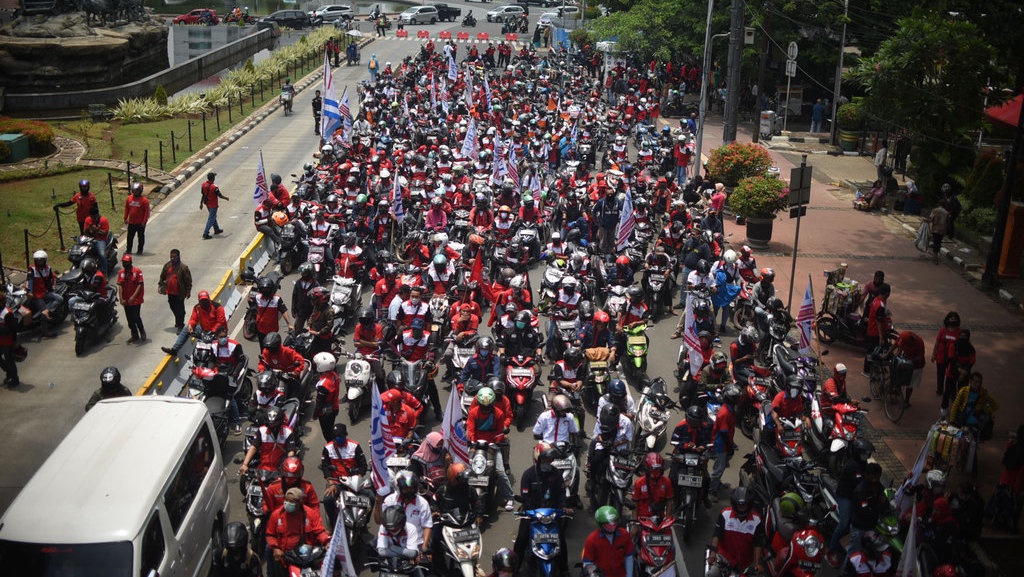 Tolak Kenaikan Harga BBM, Besok Buruh Bakal Demo di 34 Provinsi Tolak Kenaikan Harga BBM, Besok Buruh Bakal Demo di 34 Provinsi