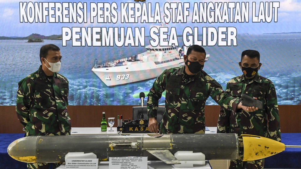 Seaglider Diduga Buatan Cina Gentayangan di Laut, RI Bisa Apa?