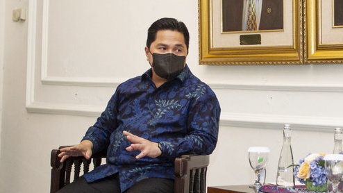 Erick Resmikan Holding Pabrik Baterai Listrik, Target Operasi 2022 Erick Resmikan Holding Pabrik Baterai Listrik, Target Operasi 2022