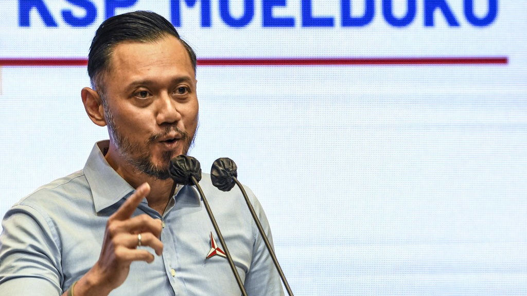 AHY Tantang Moeldoko Jelaskan 'Pertarungan Ideologis' di Demokrat AHY Tantang Moeldoko Jelaskan 'Pertarungan Ideologis' di Demokrat