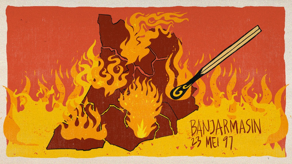 Amuk di Akhir Kuasa Orba: Detik demi Detik Jumat Kelabu Banjarmasin Amuk di Akhir Kuasa Orba: Detik demi Detik Jumat Kelabu Banjarmasin