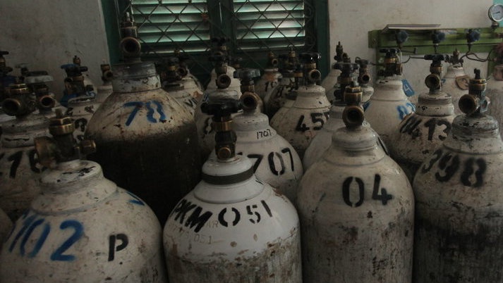 Sumbang ke India, Kemenperin: Stok Tabung Oksigen Nasional Aman