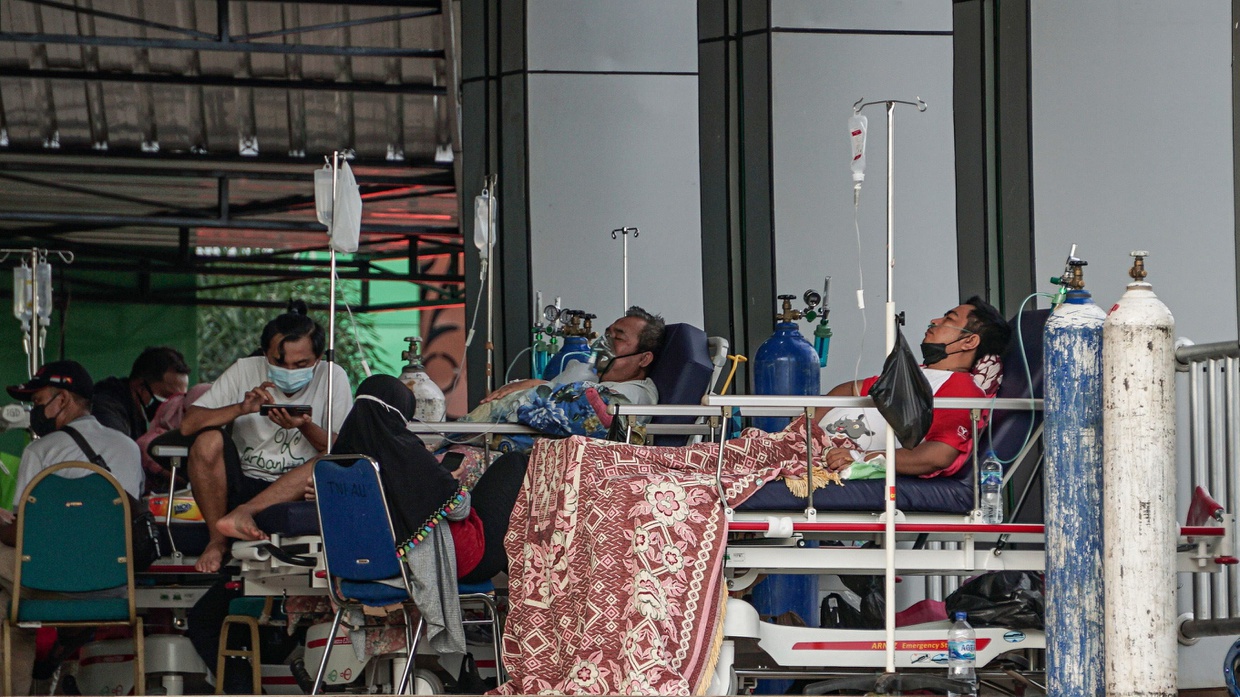 COVID-19 Melonjak, Rumah Sakit di Jayapura Krisis Oksigen COVID-19 Melonjak, Rumah Sakit di Jayapura Krisis Oksigen