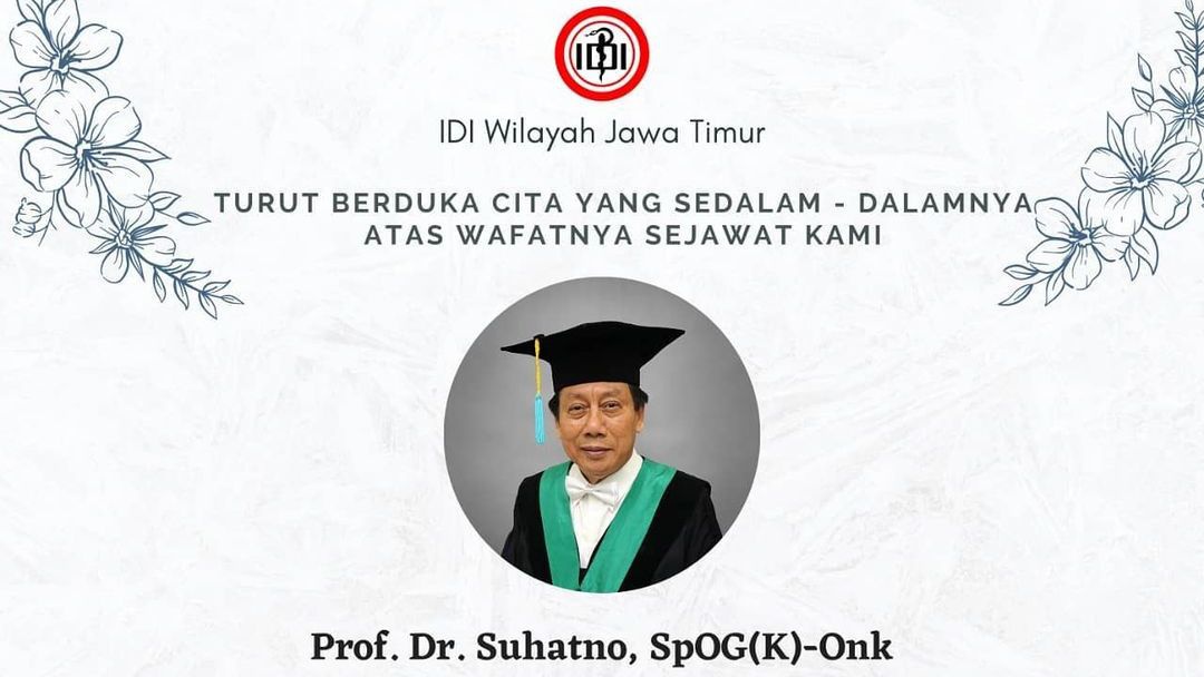 Suhatno, Dokter Pemberani & Bertangan Dingin, Wafat karena COVID Suhatno, Dokter Pemberani & Bertangan Dingin, Wafat karena COVID