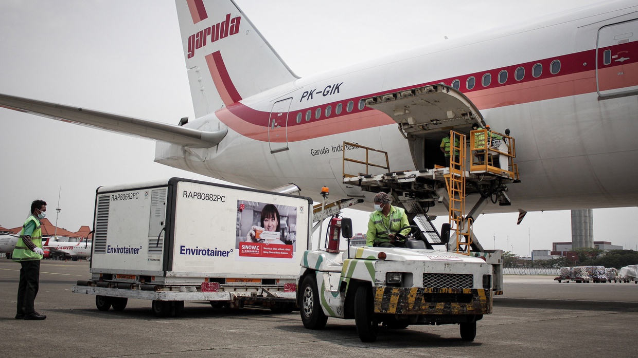 Indonesia Kembali Terima 5 Juta Dosis Vaksin Jadi Sinovac