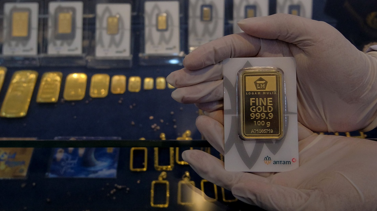 Harga Emas Antam Naik, jadi Rp1.064.000 per Gram Harga Emas Antam Naik, jadi Rp1.064.000 per Gram