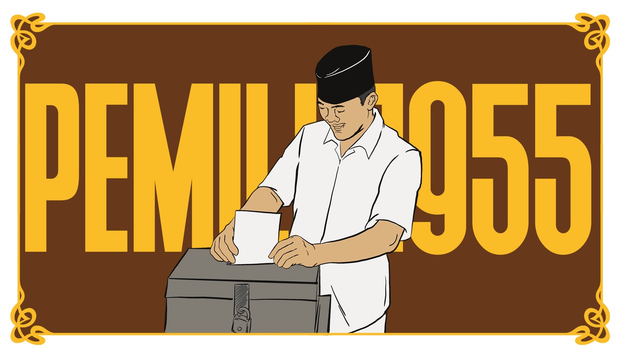 Pemilu 1955: Antusiasme Warga, Kisruh Partai, dan Lemahnya Kabinet Pemilu 1955: Antusiasme Warga, Kisruh Partai, dan Lemahnya Kabinet
