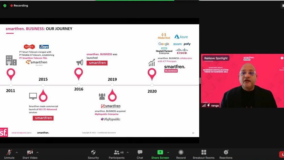 Smarfren Business Hadirkan Layanan Teknologi untuk Kemajuan Bisnis