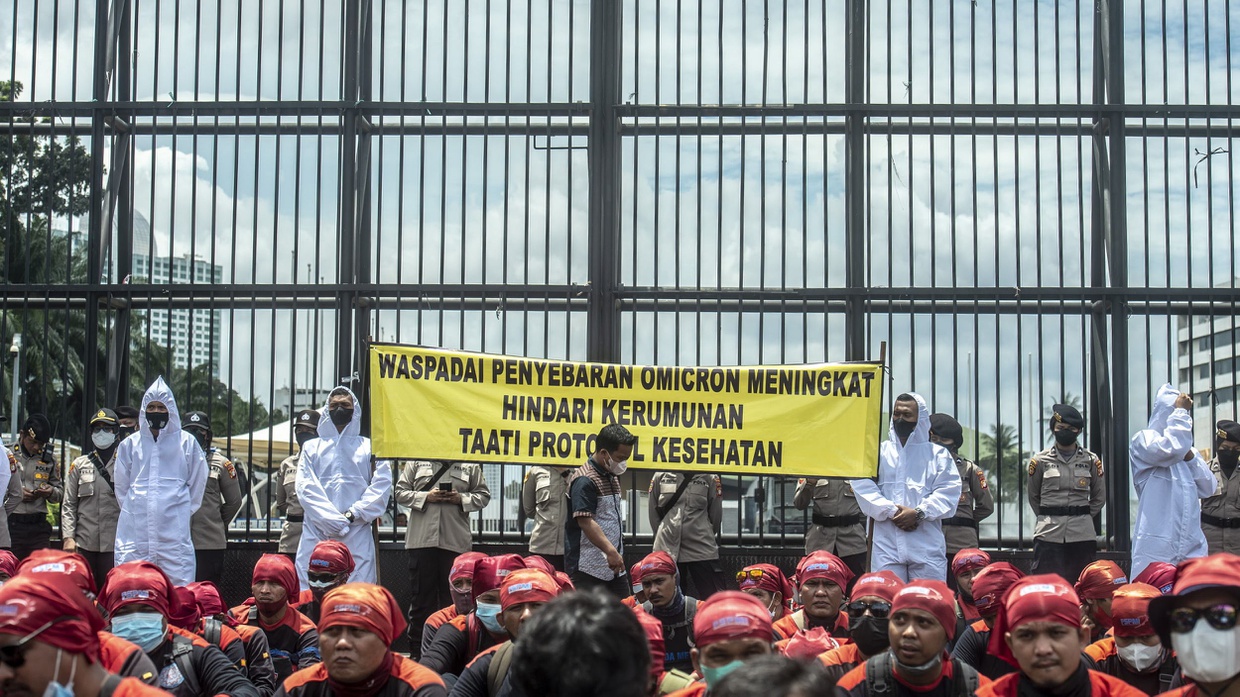 Demo Buruh Hari Ini di Jakarta, Polisi Terjunkan 5.750 Personel Demo Buruh Hari Ini di Jakarta, Polisi Terjunkan 5.750 Personel