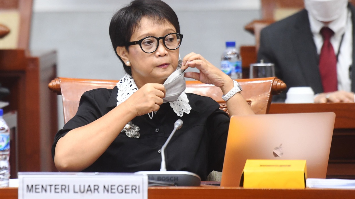 Menlu Retno Beri Sinyal Pamit dari Kabinet saat Rapat di DPR RI