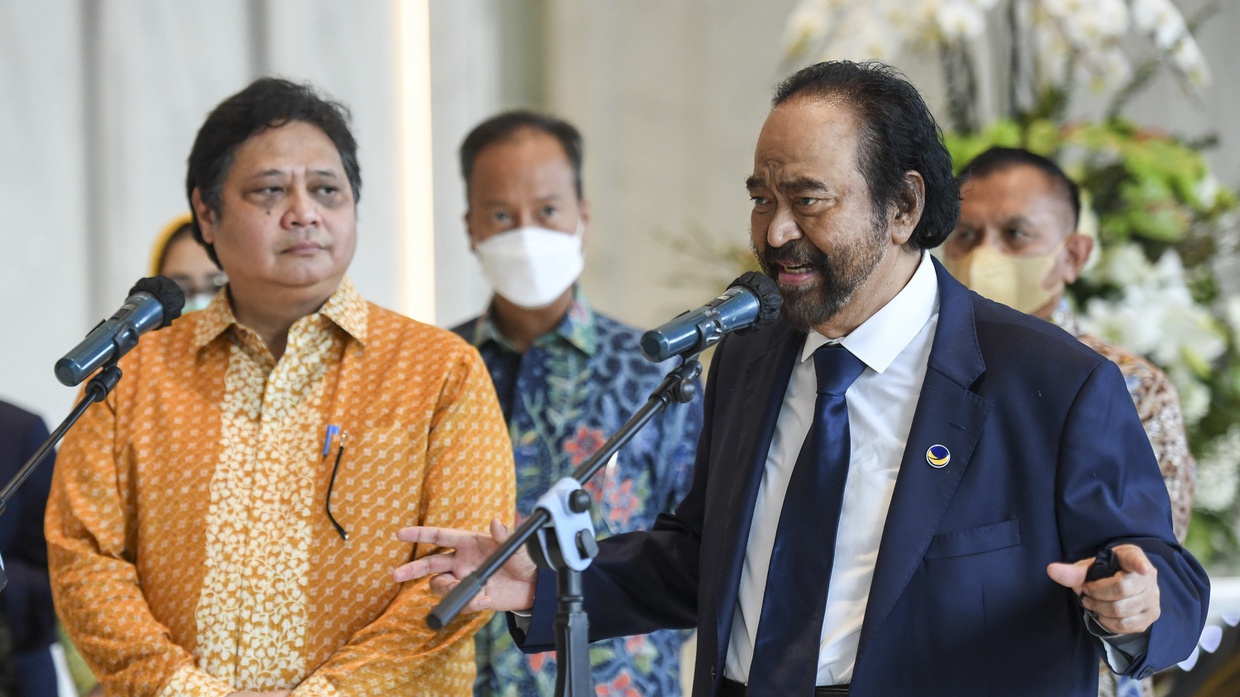 Pertemuan Elite Parpol di Tengah Isu Penundaan Pemilu & Reshuffle Pertemuan Elite Parpol di Tengah Isu Penundaan Pemilu & Reshuffle