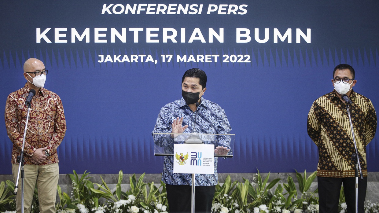 Menimbang Transformasi BUMN Era Erick: Bukan Swastanisasi? Menimbang Transformasi BUMN Era Erick: Bukan Swastanisasi?