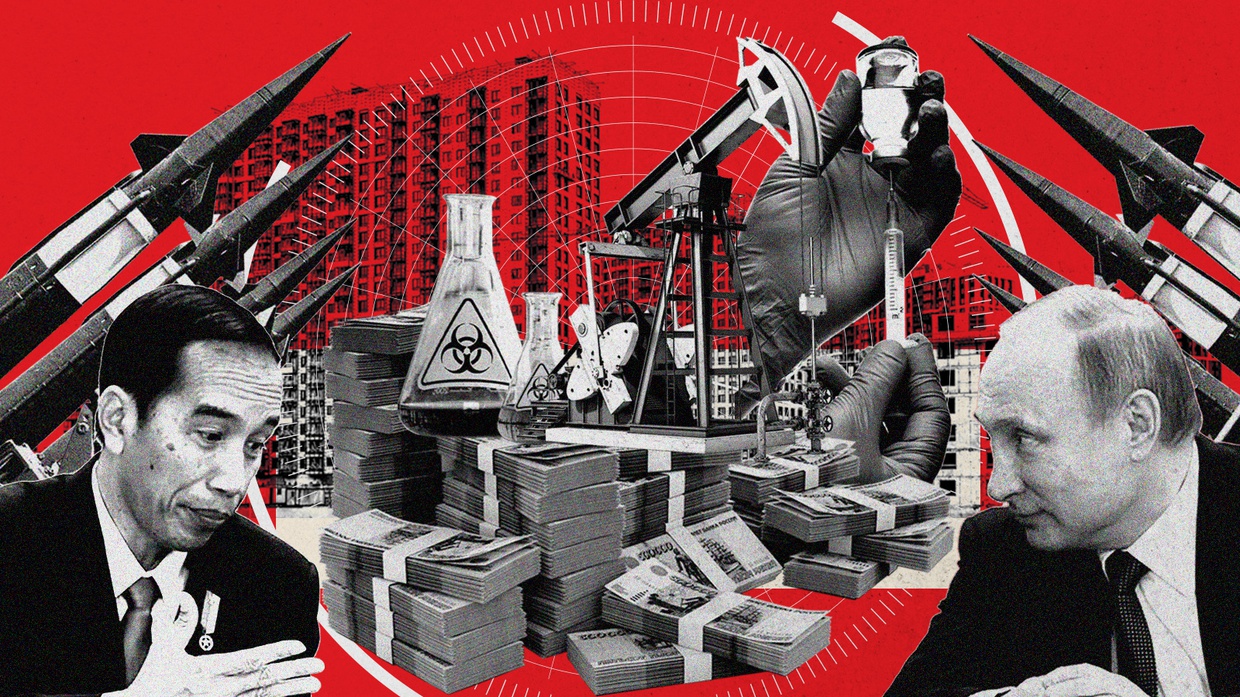 Investasi Rusia di Balik Ambivalensi Jokowi Kecam Invasi ke Ukraina