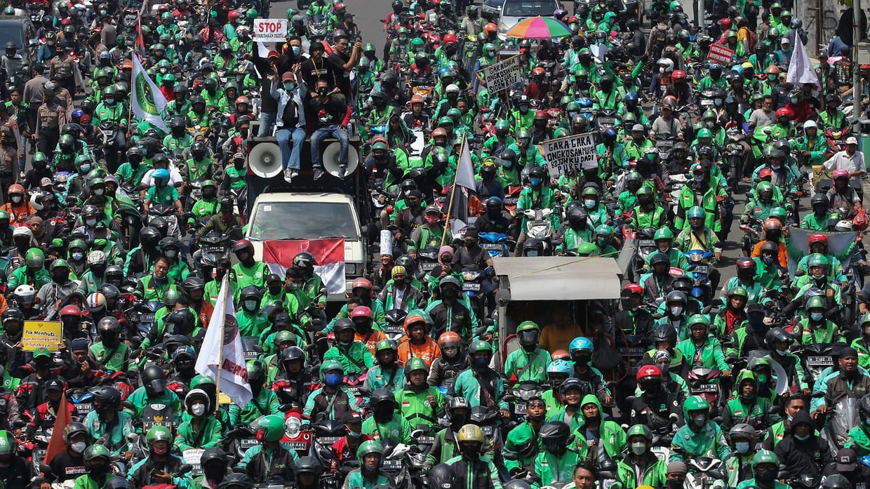 Ojol Ancam Demo Lebih Besar kalau ERP Diberlakukan Ojol Ancam Demo Lebih Besar kalau ERP Diberlakukan