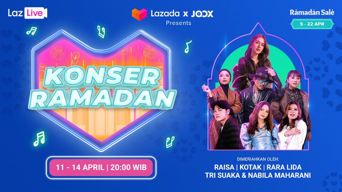 JOOX dan LAZADA Hadirkan Konser Ramadan Semangati Pengguna Berpuasa