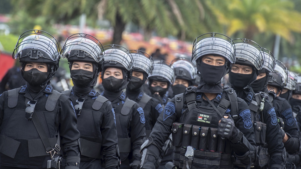 Polri Kirim 5 Kompi Brimob Jelang Penetapan UU DOB Polri Kirim 5 Kompi Brimob Jelang Penetapan UU DOB