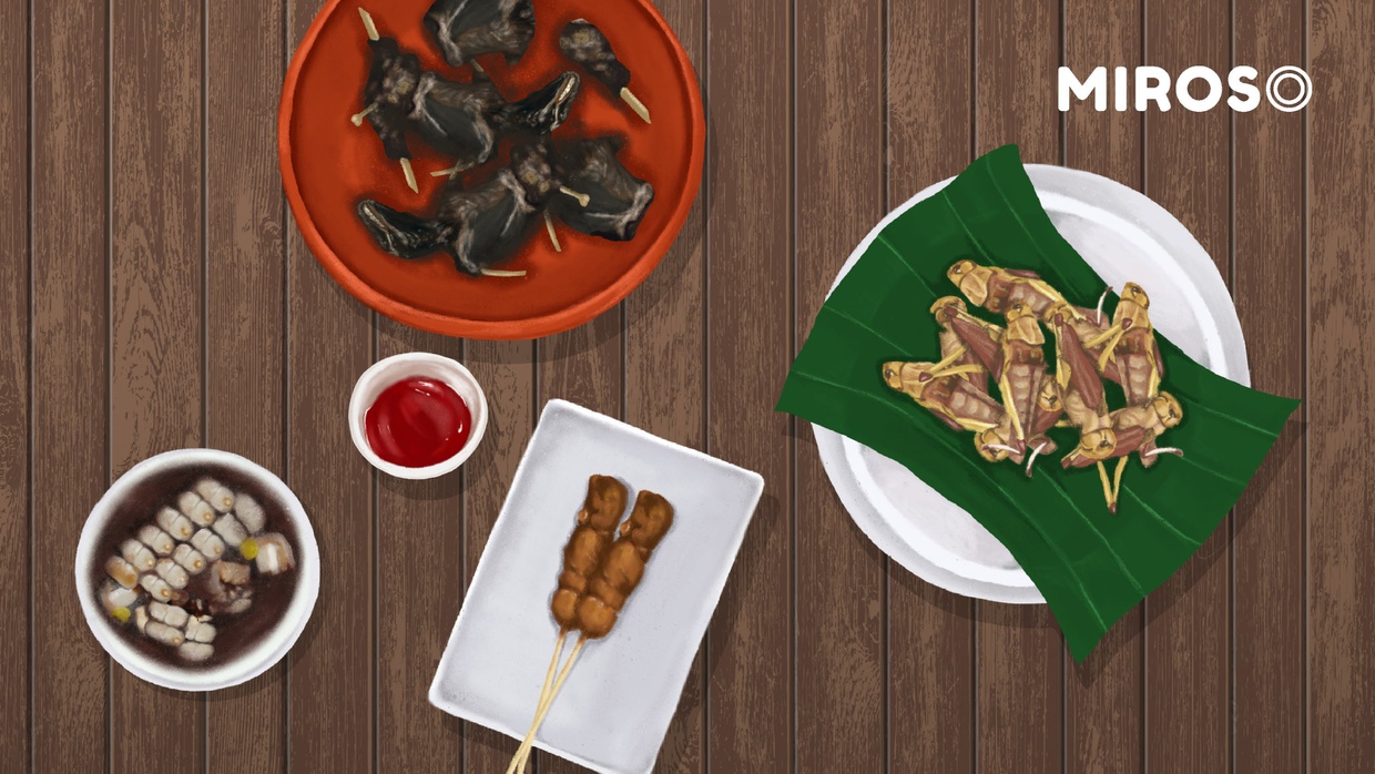 Menjajal Makanan Tak Biasa: Dari Botok Tawon hingga Sate Labi-Labi Menjajal Makanan Tak Biasa: Dari Botok Tawon hingga Sate Labi-Labi