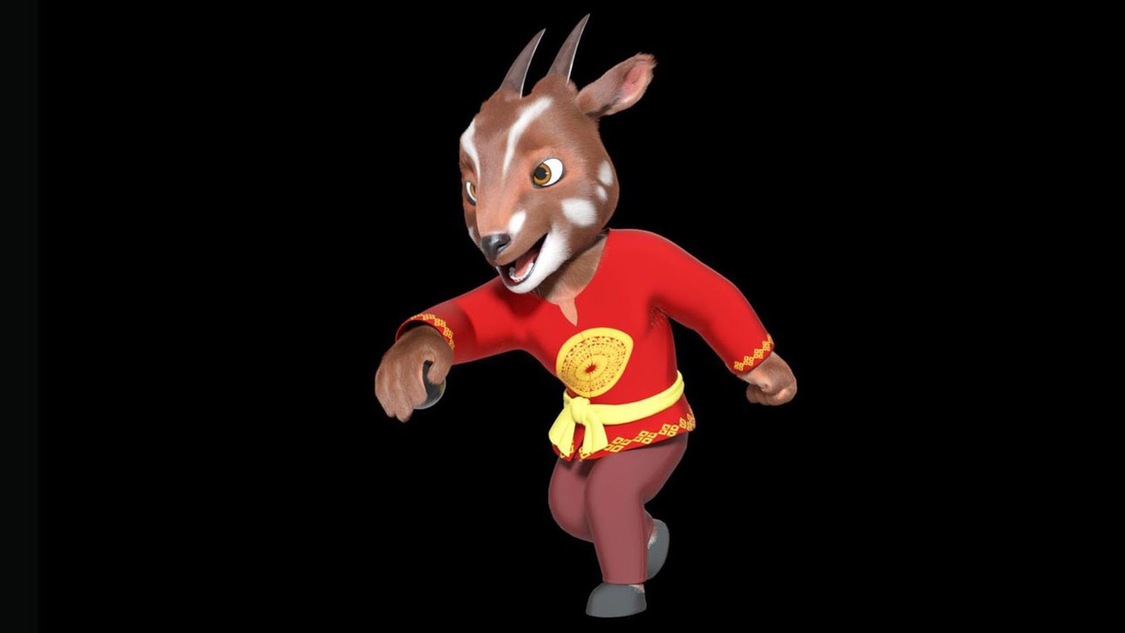 Maskot SEA Games 2021 Sao La & Motto For a Stronger Southeast Asia