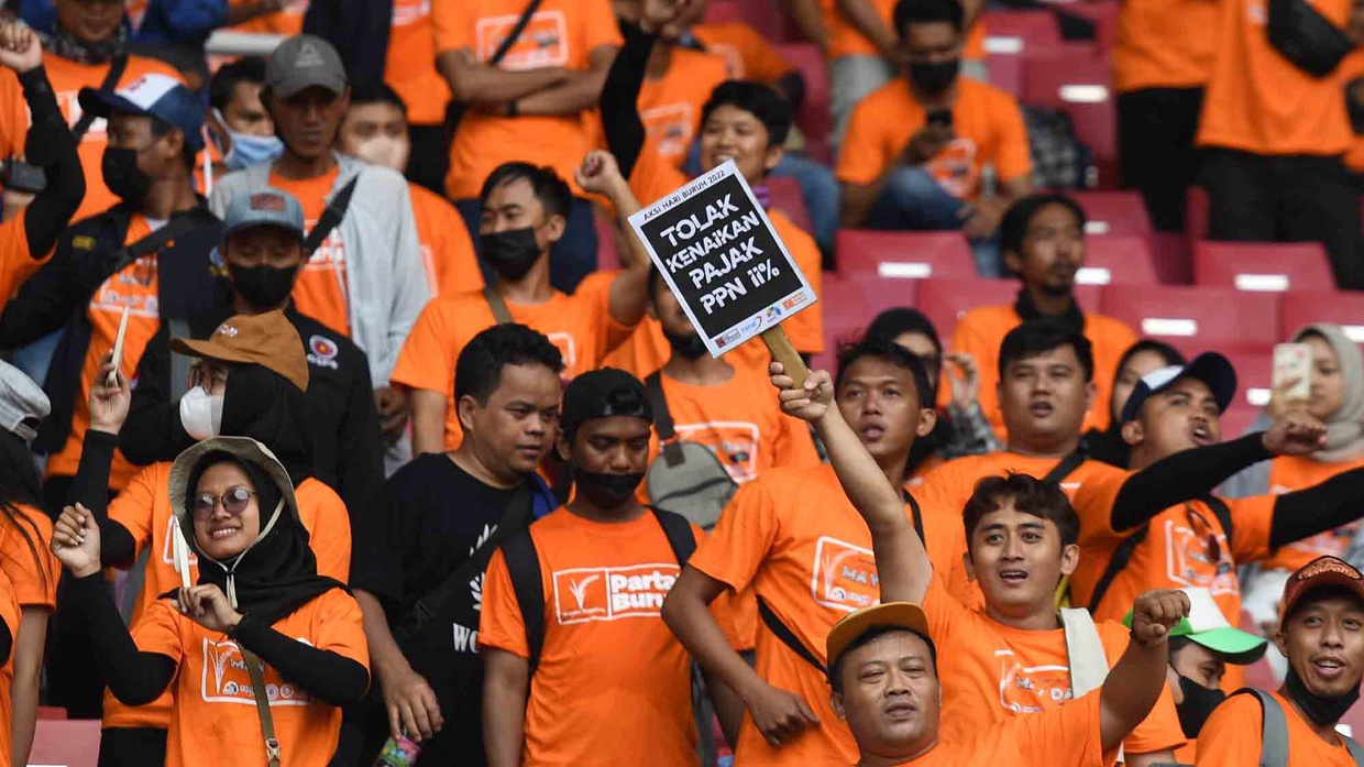 Tuntut Kenaikan UMK & Tolak PHK, Buruh akan Demo Kemnaker Besok Tuntut Kenaikan UMK & Tolak PHK, Buruh akan Demo Kemnaker Besok