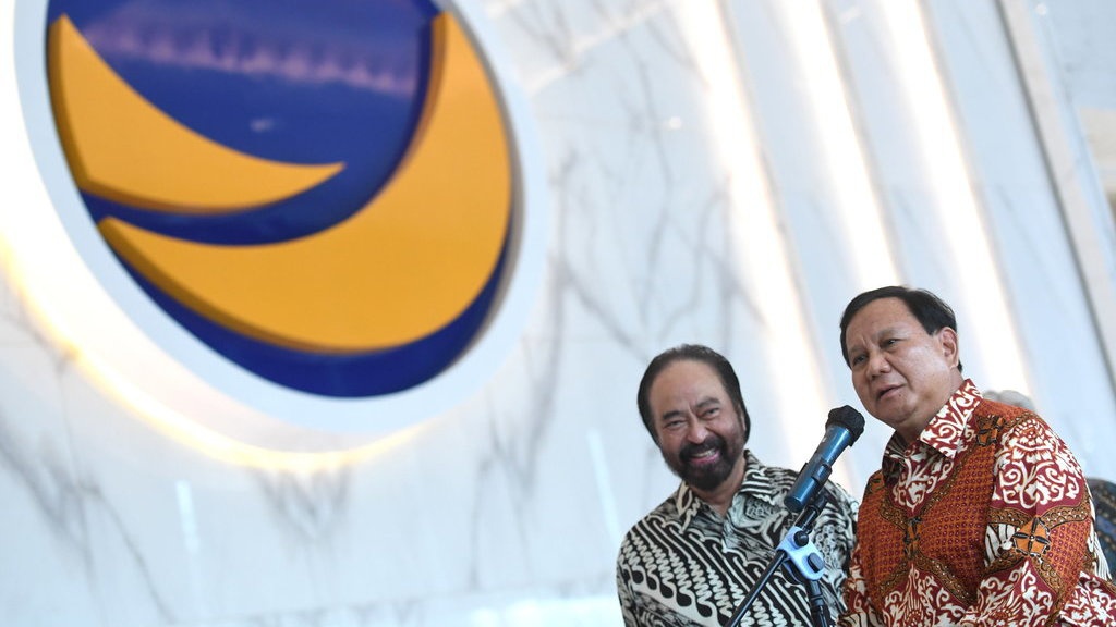 Reuni Prabowo-Surya Paloh: Buka Peluang Ganjar & Anies Jadi Capres Reuni Prabowo-Surya Paloh: Buka Peluang Ganjar & Anies Jadi Capres