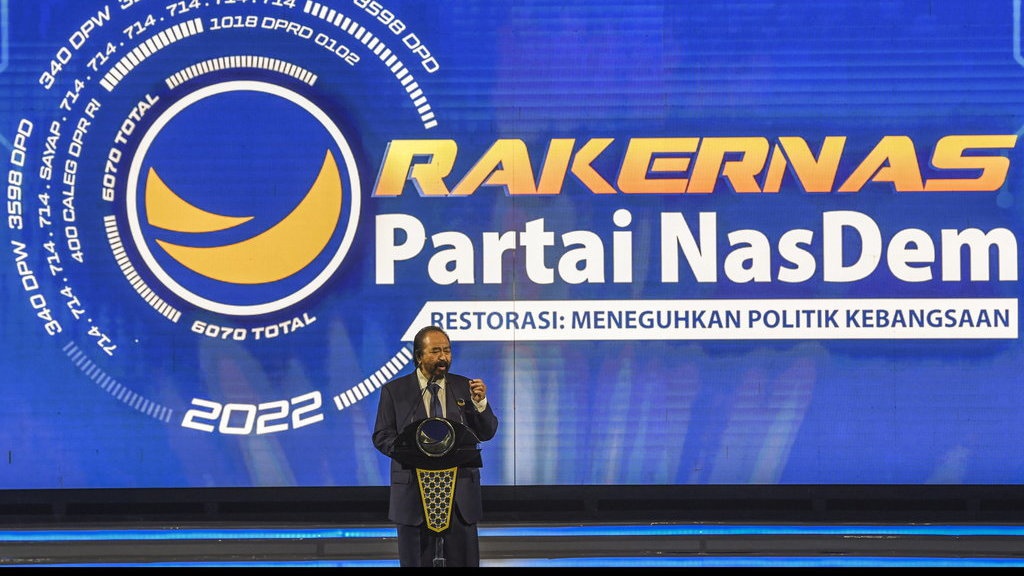 Rakernas Nasdem: Anies & Ganjar Banyak Direkomendasikan Jadi Capres Rakernas Nasdem: Anies & Ganjar Banyak Direkomendasikan Jadi Capres