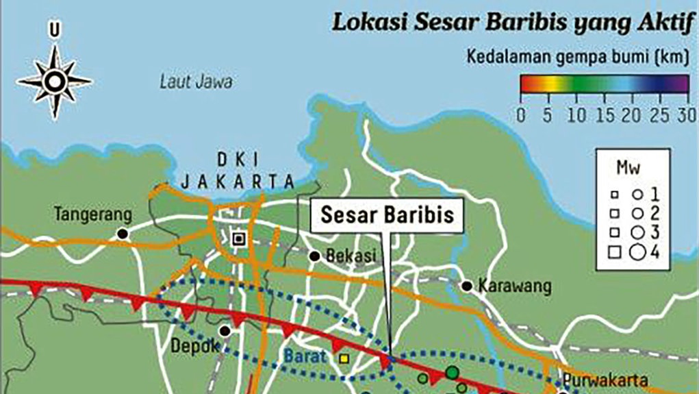 Sesar Baribis & Dua Gempa Bumi yang Pernah Mengguncang Batavia Sesar Baribis & Dua Gempa Bumi yang Pernah Mengguncang Batavia