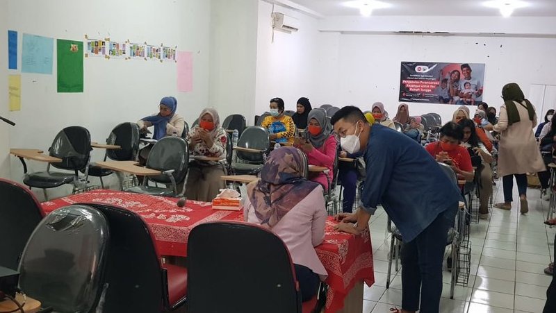 Flip Kenalkan Biaya Transfer Gratis ke Para Ibu di Rusun Marunda Flip Kenalkan Biaya Transfer Gratis ke Para Ibu di Rusun Marunda