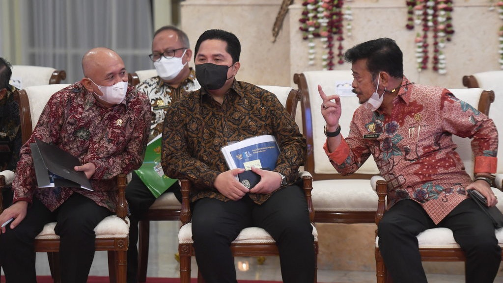 Erick Thohir Target Kontribusi Dividen BUMN Rp43,3 T pada 2023 Erick Thohir Target Kontribusi Dividen BUMN Rp43,3 T pada 2023