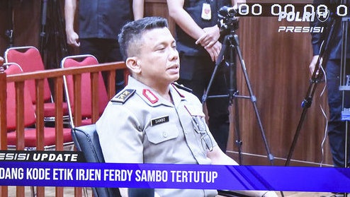 Banding Ditolak, Ferdy Sambo Tetap Dipecat dari Polri